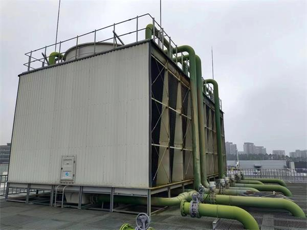 冷却塔的结构功能及噪音形成与处理都有哪些?(冷却塔机组的工作原理图)