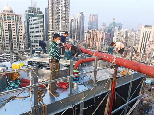分析横流式冷却塔水温度升高的原因(中温逆流式方形冷却塔规格)