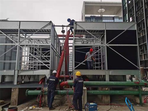 郑州玻璃钢冷却塔正常运转时需检查事项