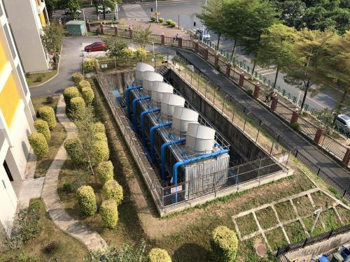 冷却塔厂家介绍冷却塔系统组成以及预设节能系统(大中型圆形冷却塔)