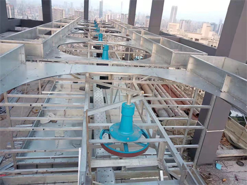 横流式闭式冷却塔的组成与结构(郑州闭式横流冷却塔