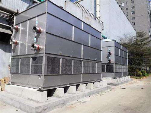玻璃钢冷却塔厂家简析冷却塔底梁的安装要求(玻璃钢