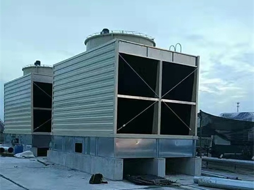 横流冷却塔内壁部件打磨工艺处理(横流式冷却塔结构)
